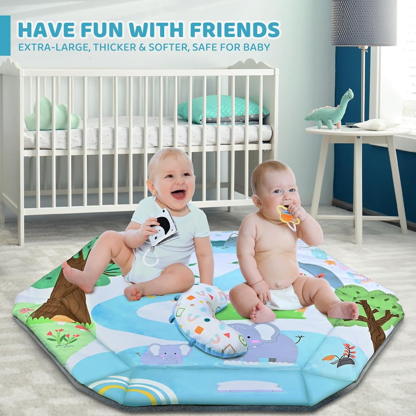 8-in-1 Growth & Play – Infant Play Mat