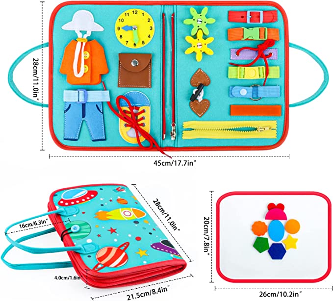 Explore and learn - The sensory book
