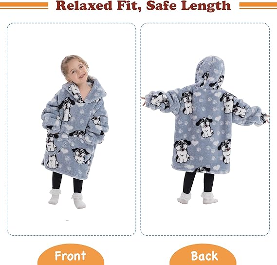 Cute and comfortable – Children's blanket with hood
