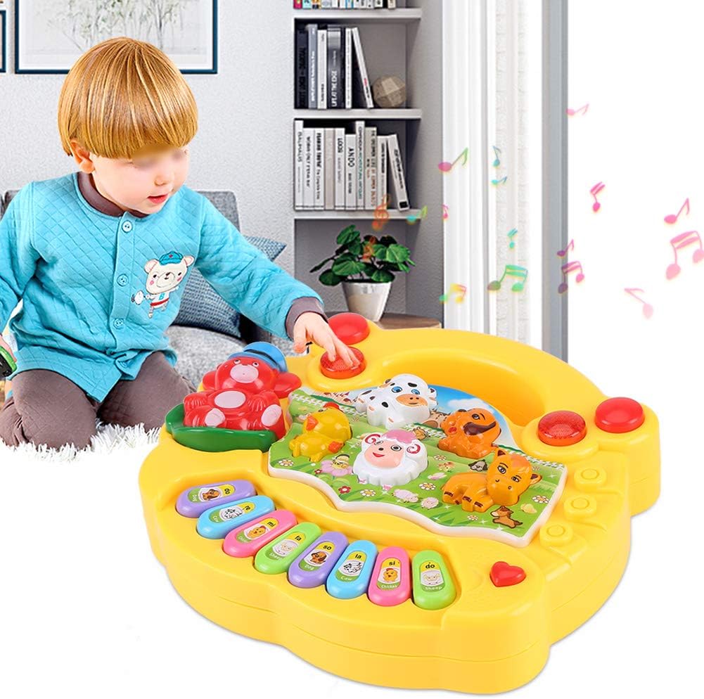 Musical animals - Toy piano for kids