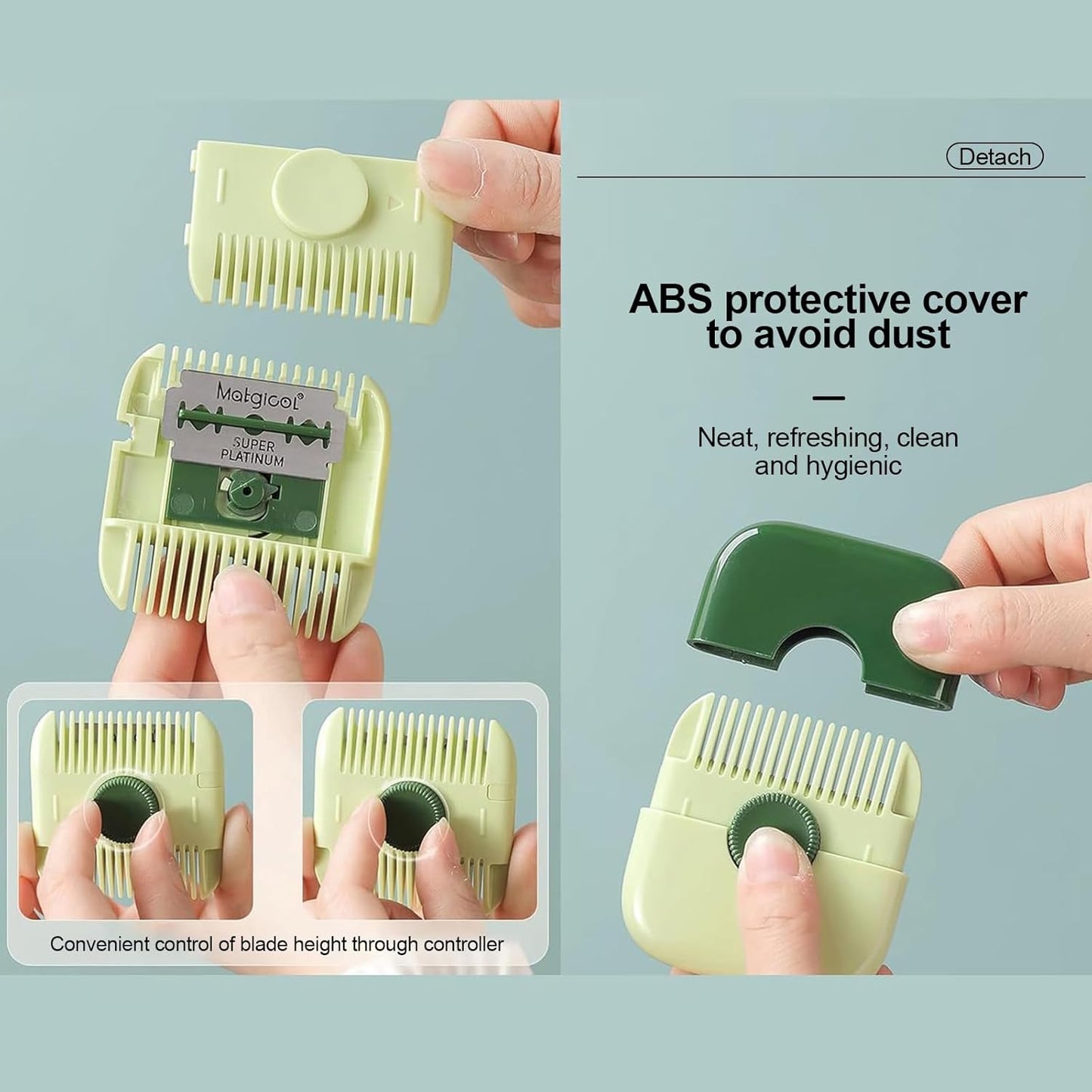 Precision & Gentle – 2-in-1 Hair Trimmer