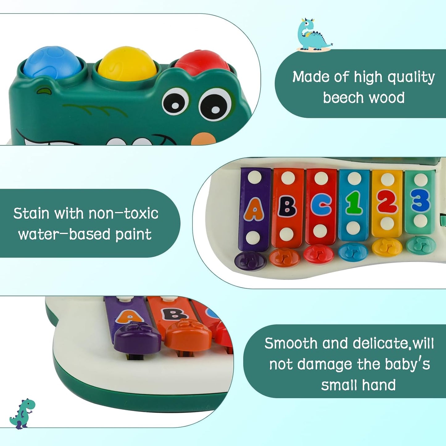 Musical & Play – Hammer Xylophone Toy