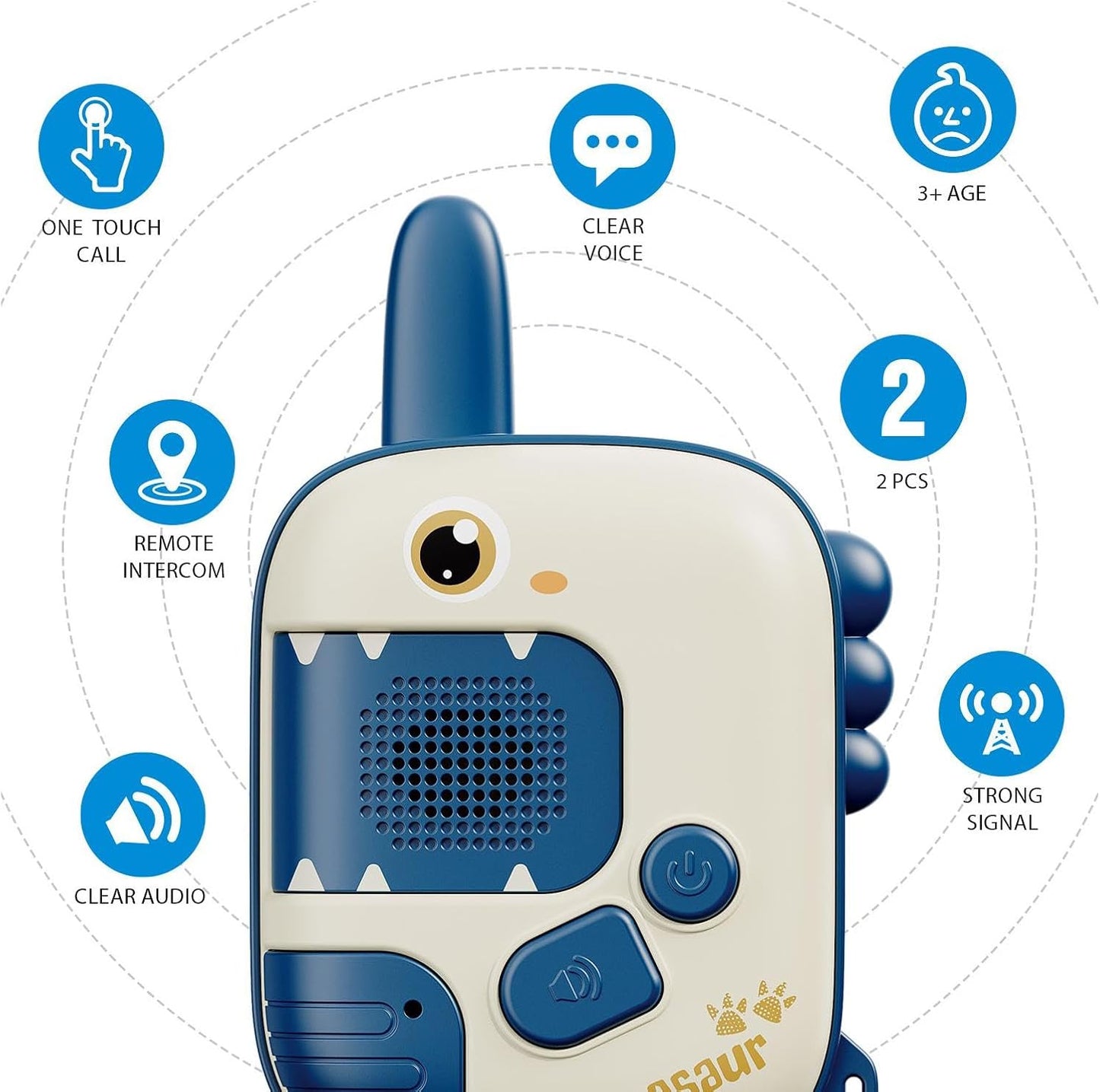 Adventure & Play - Dino Walkie-Talkies