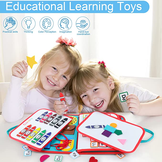 Explore and learn - The sensory book
