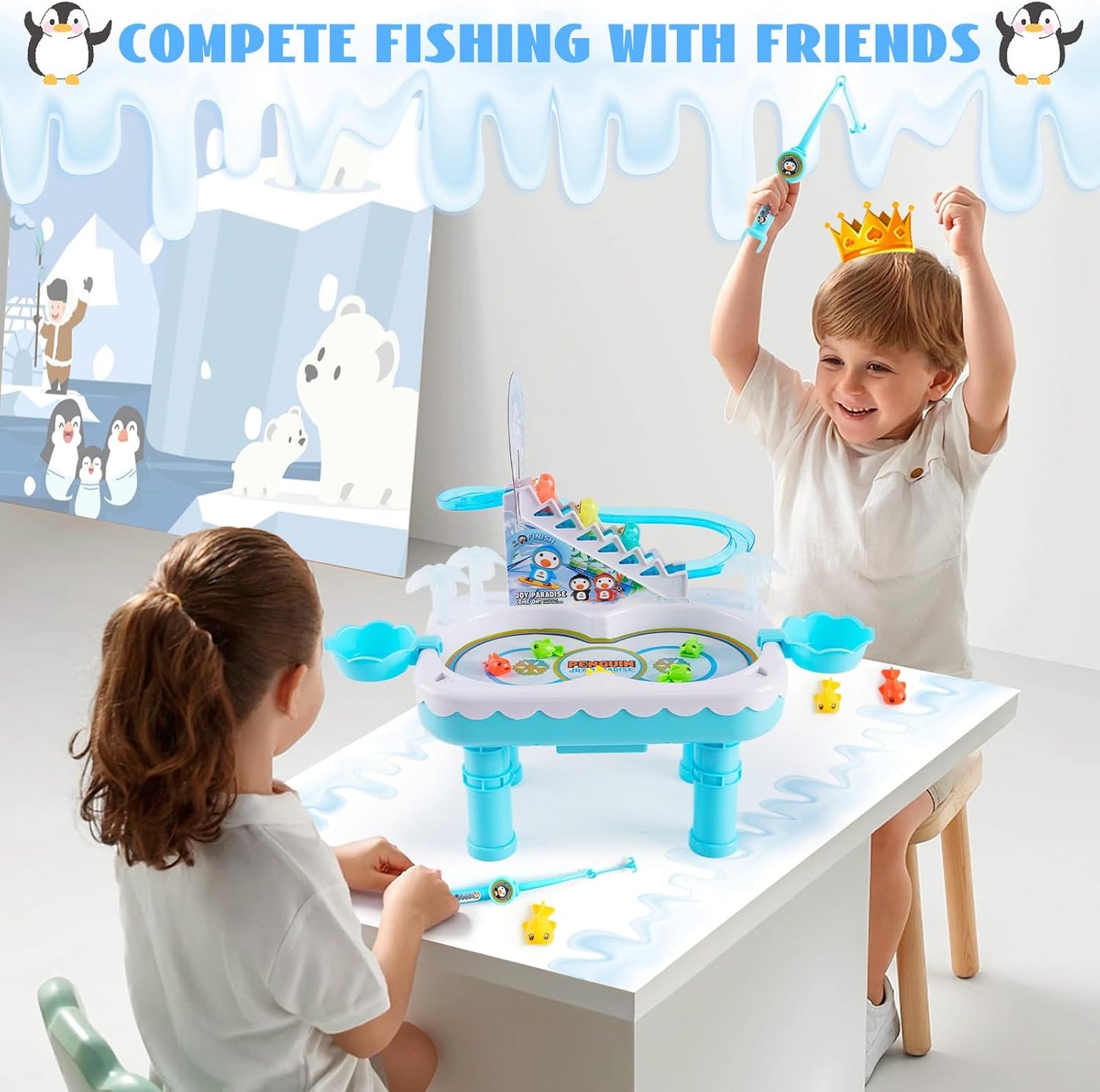 Family & Children – Fish & Penguin Game