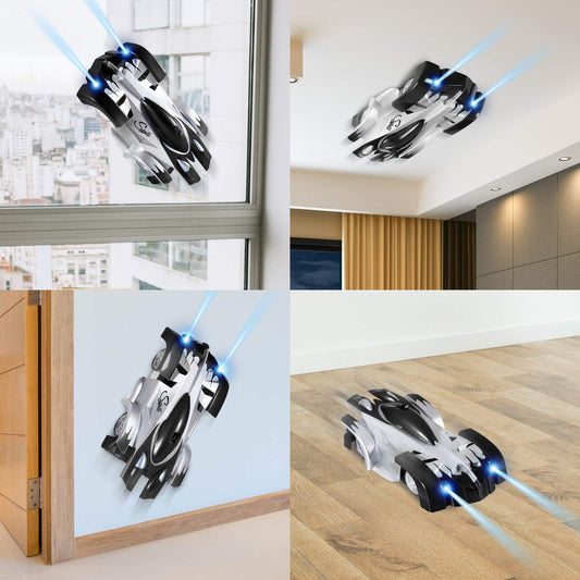 Drive over walls and ceilings - Remote-controlled car