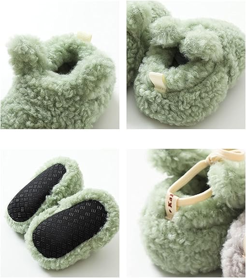 Warm & Safe – Non-Slip Bunny Slippers