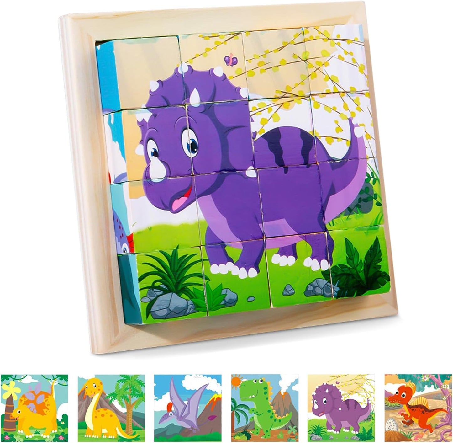 Play & Educational - 3D Wooden Blocks Puzzle
