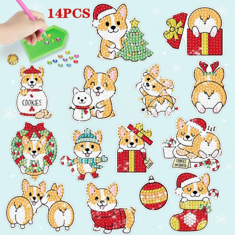 Shady & Shiny – Diamond Painting Stickers