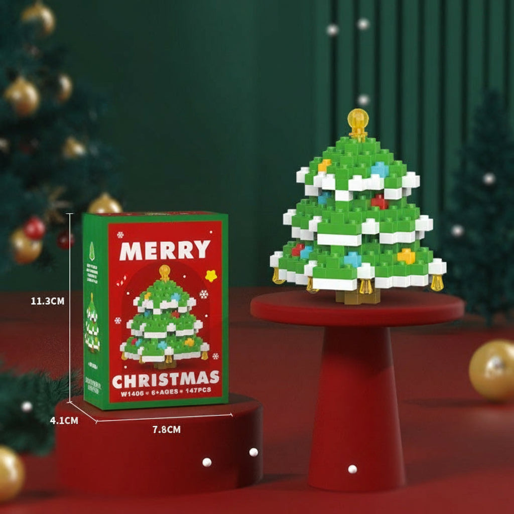 Cheerful & Decorative – Christmas Compact Building Blocks
