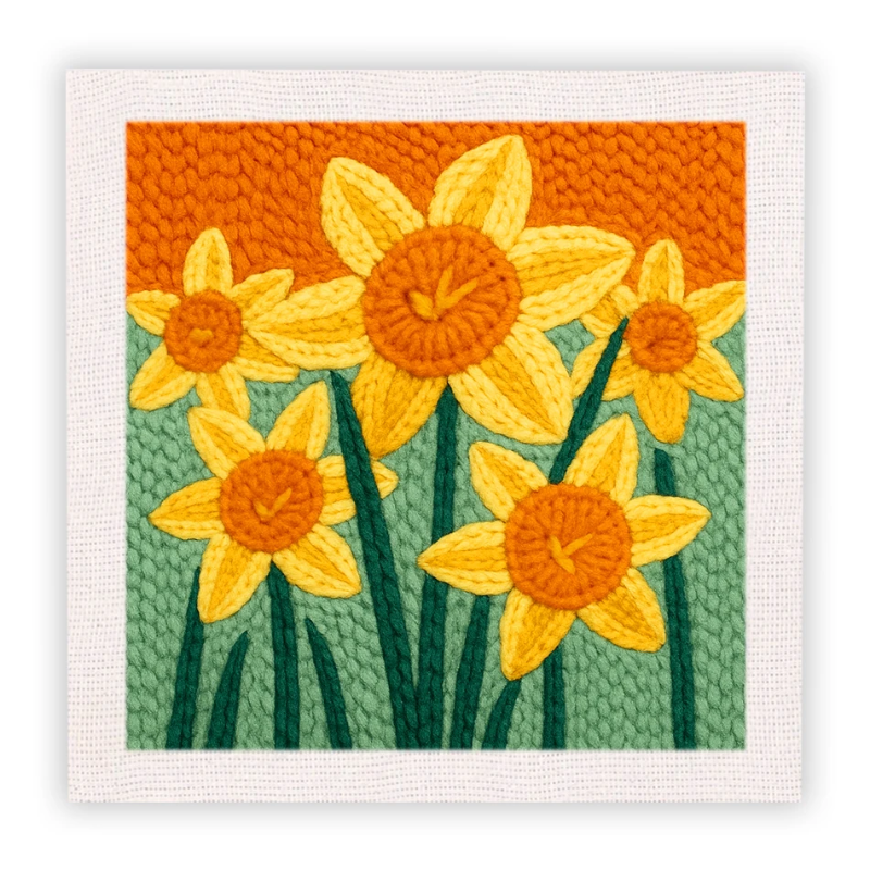 Handmade & Vibrant – Animal Embroidery Kit