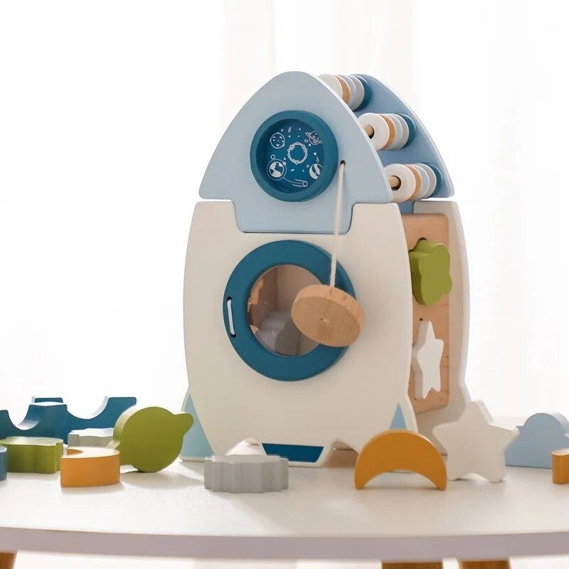 Stardust Adventures - Wooden Rocket Plaything
