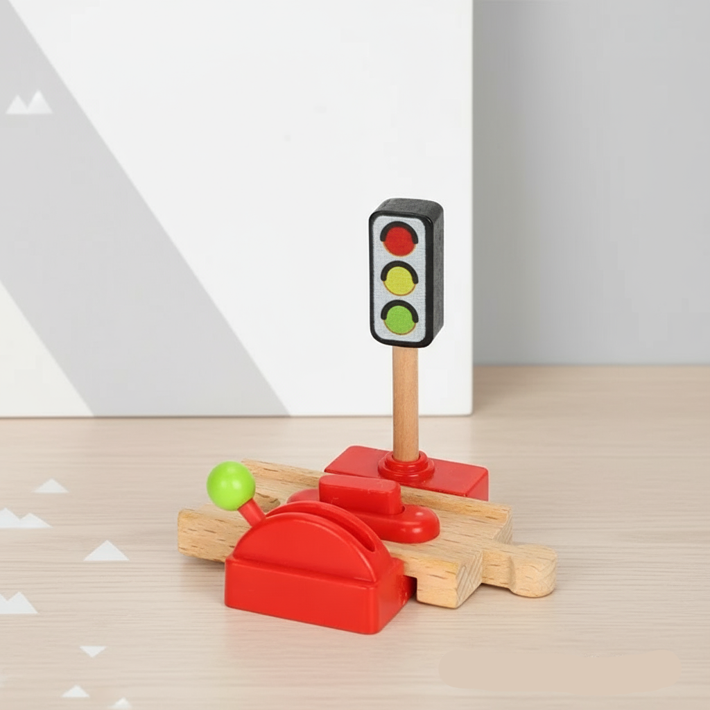 Stylish & Educational - Wooden Public Transportation Play Kit