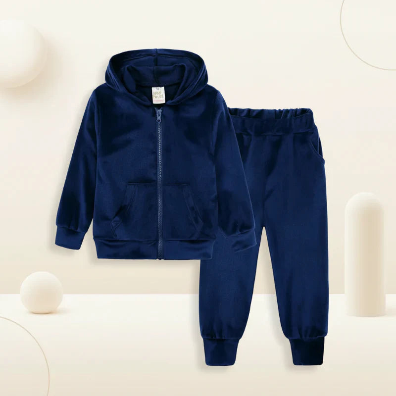 Children Tales – Warm & Comfortable – Velvet Tracksuit for Kids