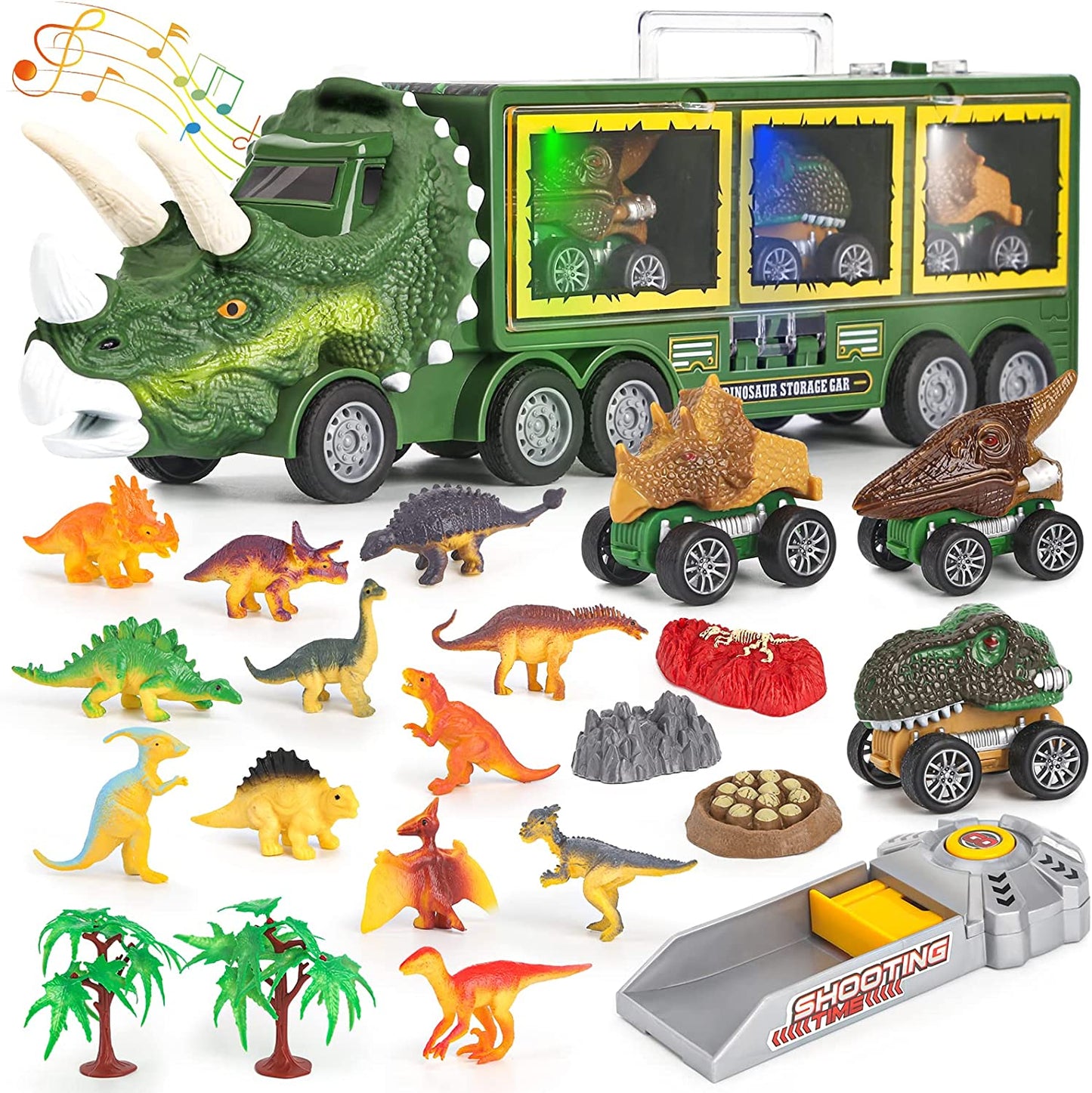 Carry the dinosaurs - Dinosaur Truck