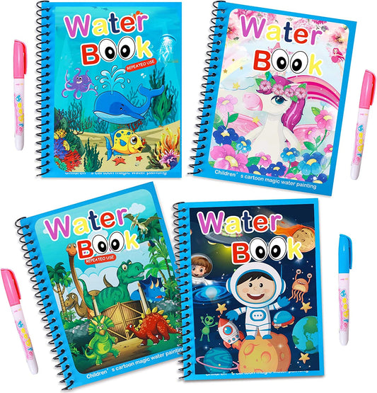 Colour with water - Colouring book