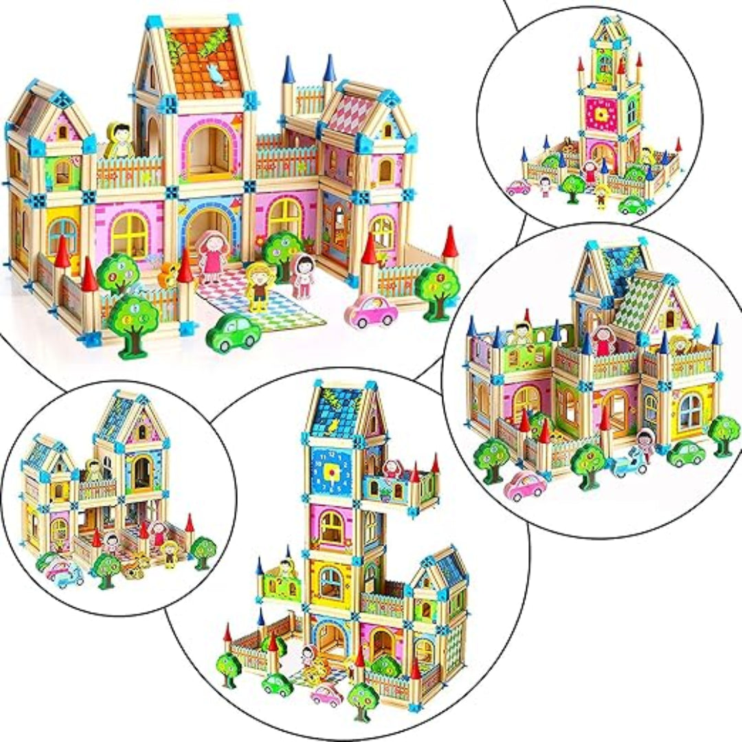 Sustainable & Innovative – Wooden Construction Set for Children
