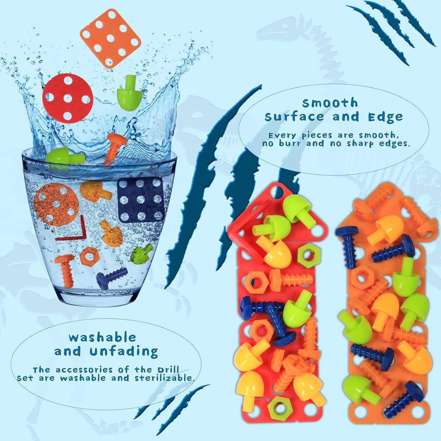 Drill & Design - Dino Building Toys