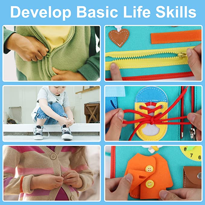 Explore and learn - The sensory book