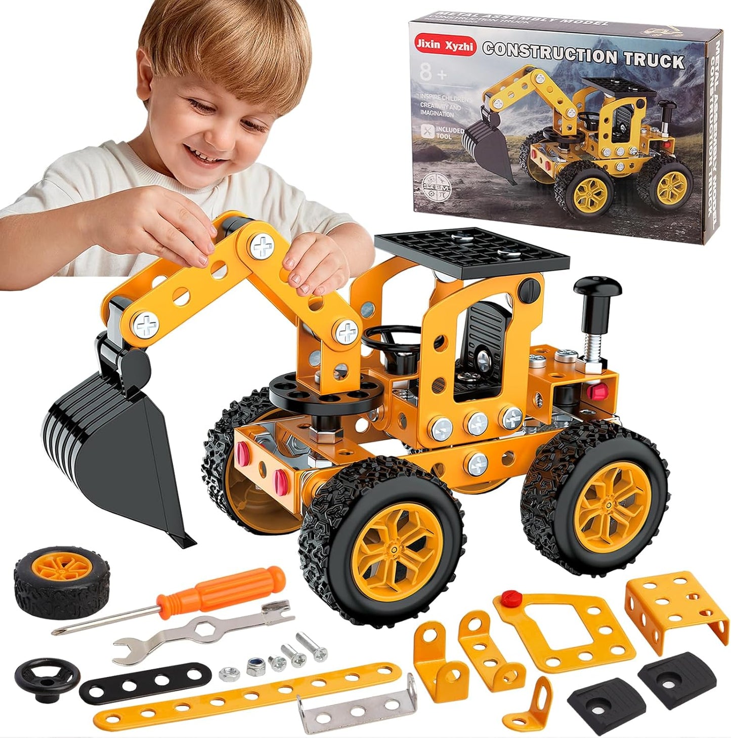 Cool & Educational – Construction Vehicle Kit
