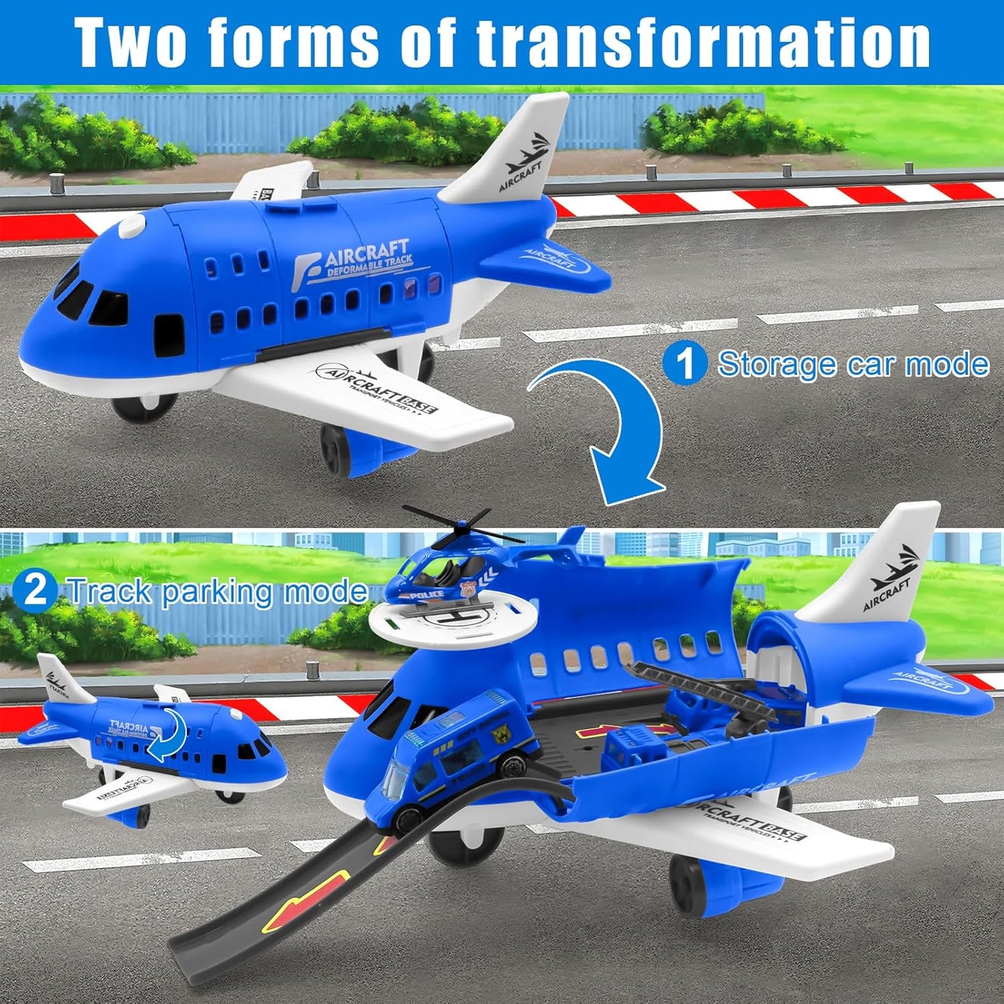 Interactive & Educational – Airport Play Kit With Vehicles