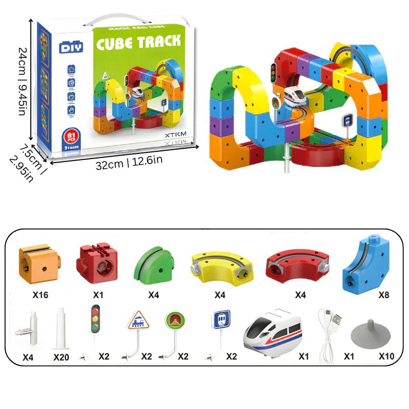 Innovative & Active – Creative DIY Train Track