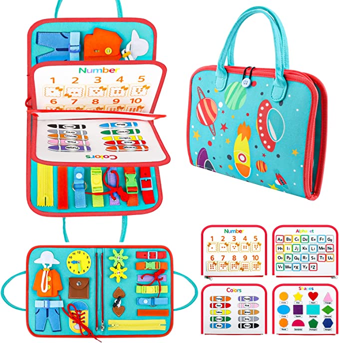 Explore and learn - The sensory book