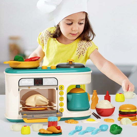 Learn to cook playfully - Play kitchen set
