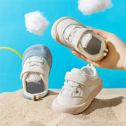 TinySteps Children - Natural & Safe - Barefoot Baby Shoes Blue