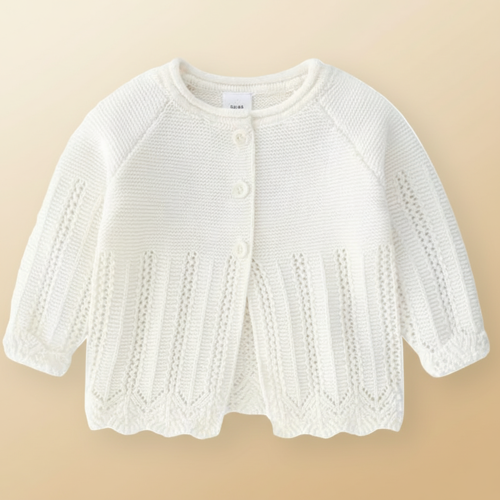 Comfortable & Stylish – Knitted Children's Cardigan Sweater
