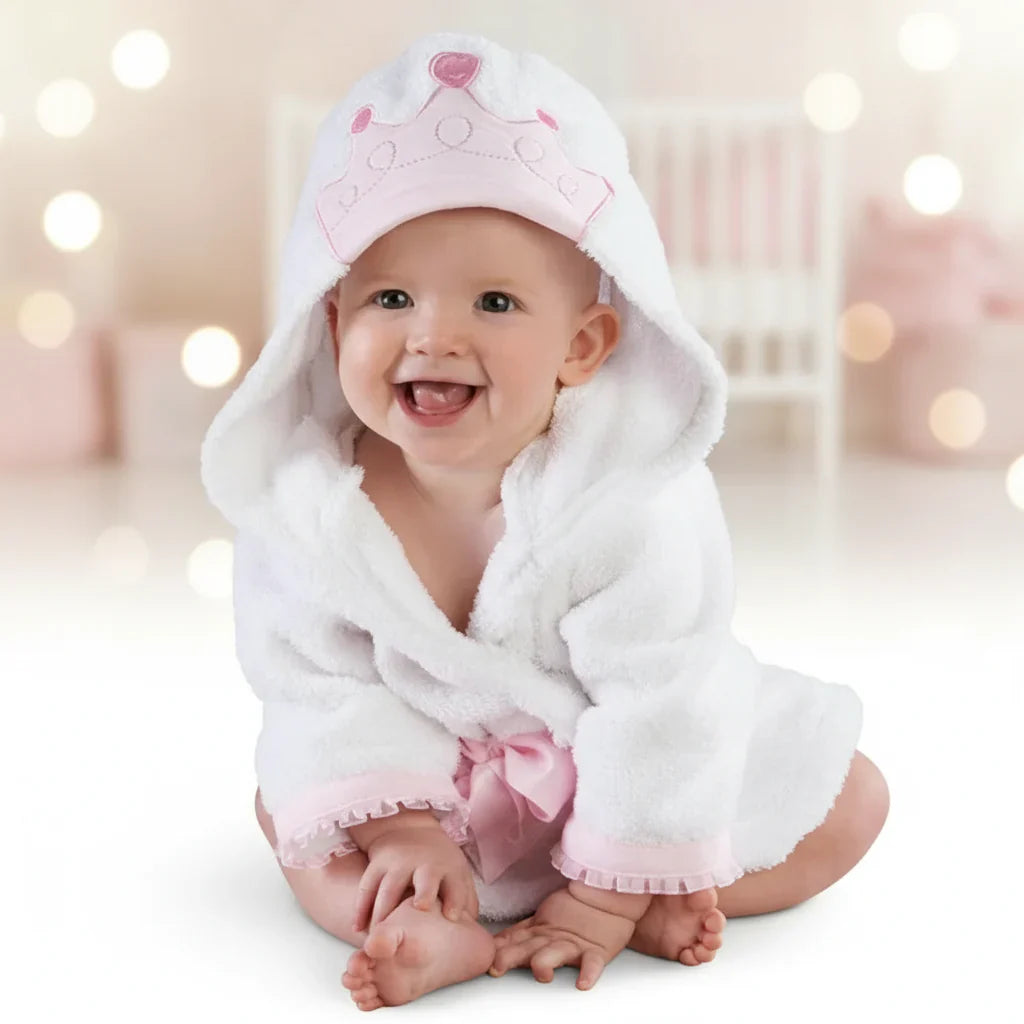 Plush & Absorbent – Bathrobe with Animal Design
