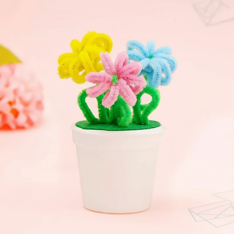 Colorful & Innovative – DIY Flower Pot Craft Kit