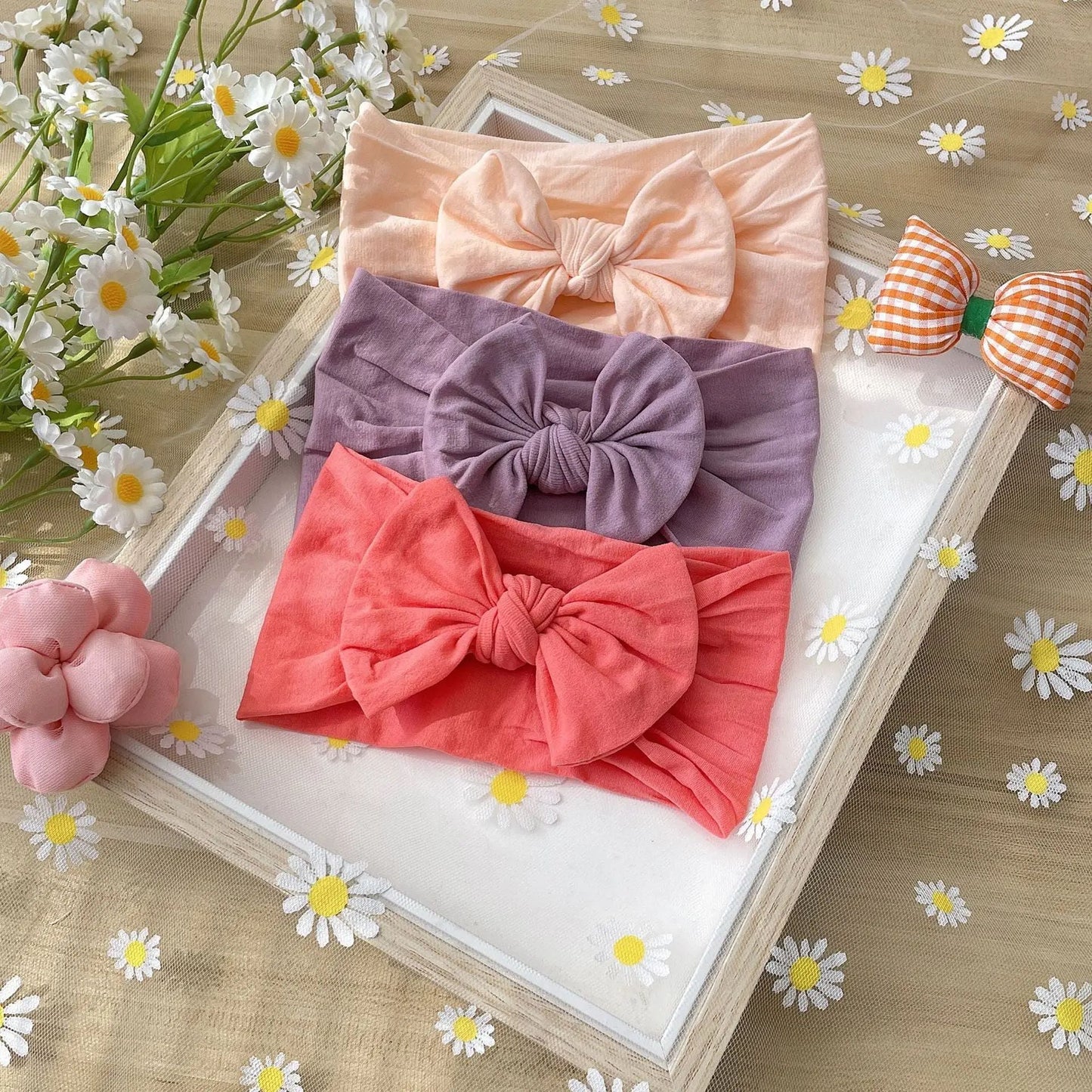 Fashionable & Soft – Children Bow Hairbands