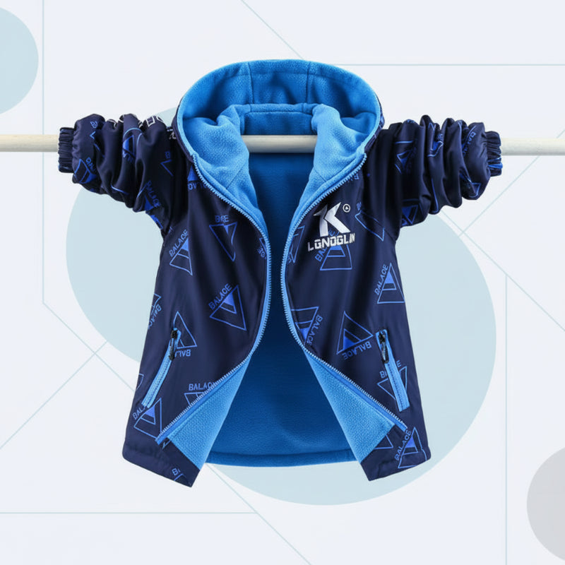 Reversible Children' Jacket – Waterproof & Windproof – Lightweight Jacket
