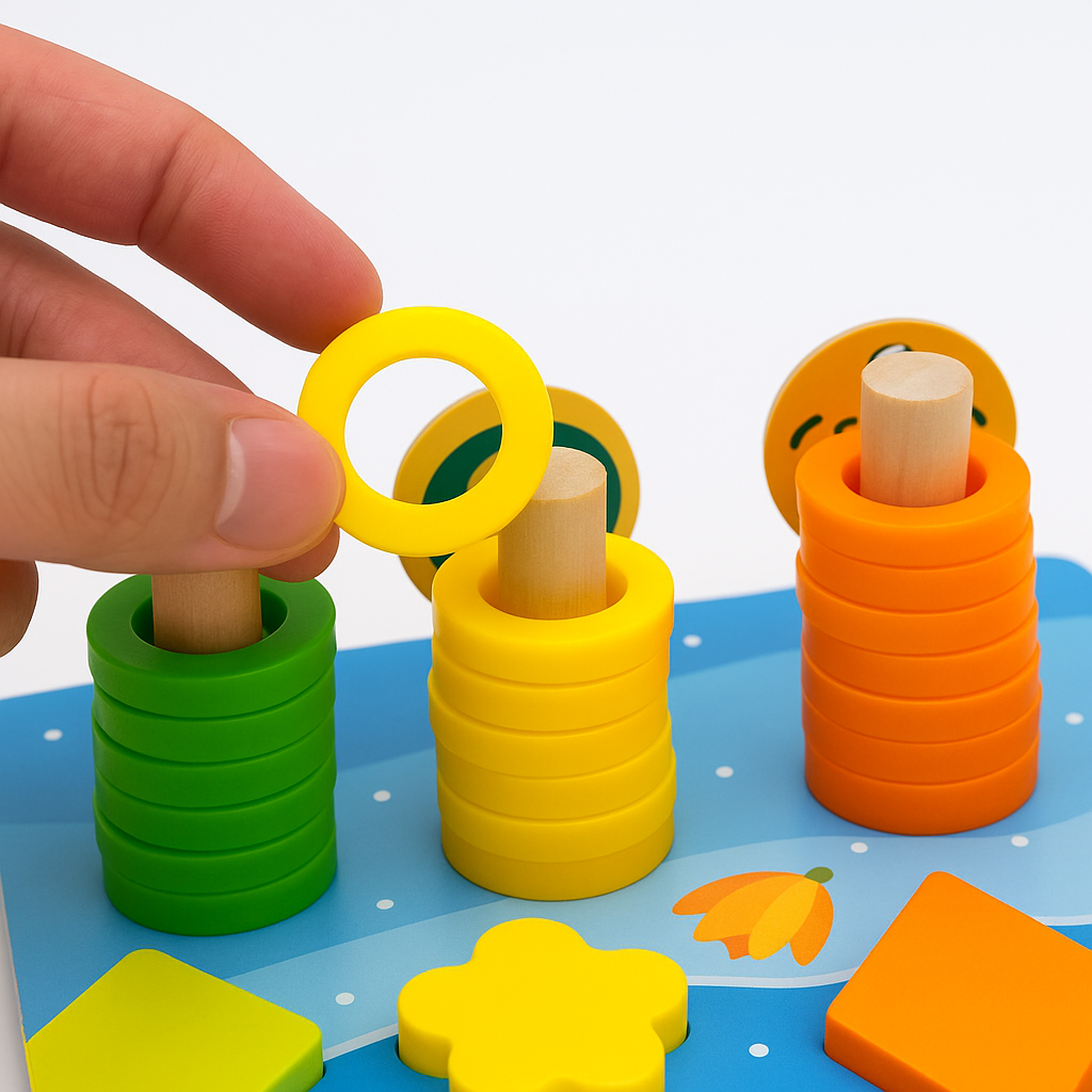 Skill development - Developmental Wood Play Board