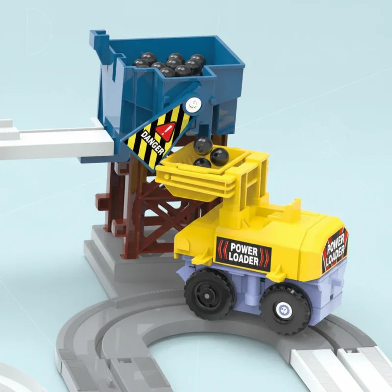 Imaginative & Play – Electric Construction Race Set