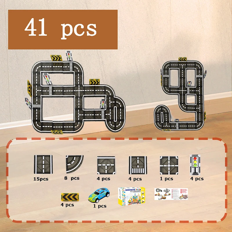 Innovative & Playful – Magnetic Tiles Car Set