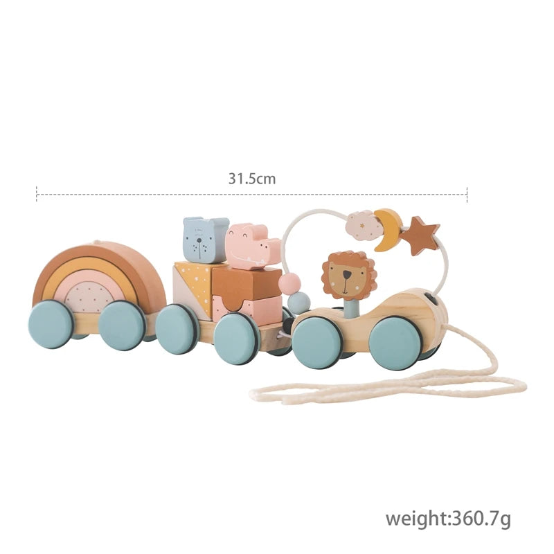 Classic & Educational – Wooden Developmental Train