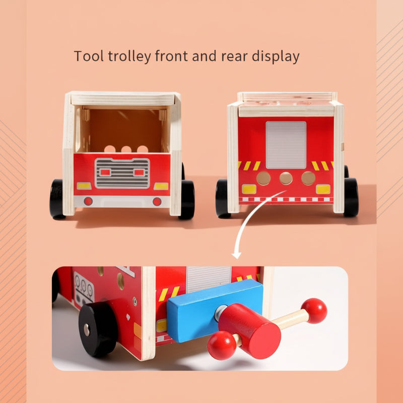 Educational & Innovative – Wooden Fire Truck