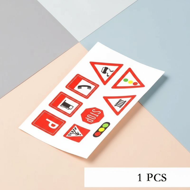 Colorful & Handy – Traffic Route Sticker Tape Kit