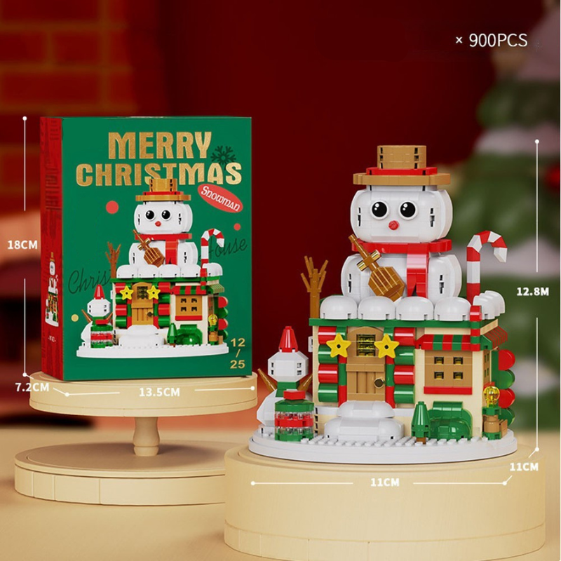 Cute & fun – Christmas Building Blocks
