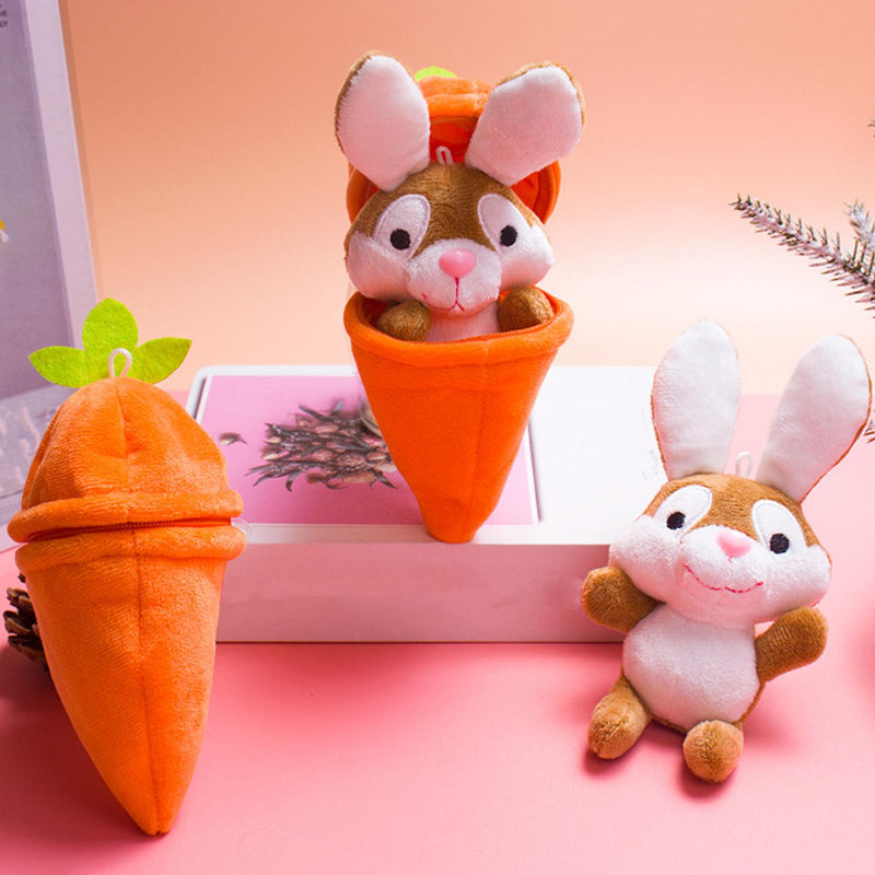 Custom Bunny – The Ultimate Easter Gift - Plush Carrot Bunny with Name