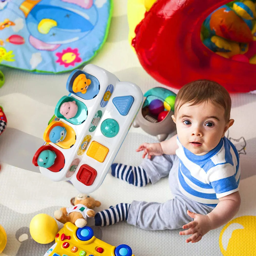 Press and turn the buttons - Infant toy