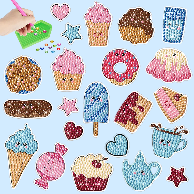 Shady & Shiny – Diamond Painting Stickers