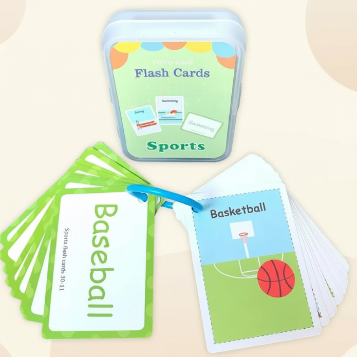 Cheerful & Language-rich – Educational Word Cards (English)