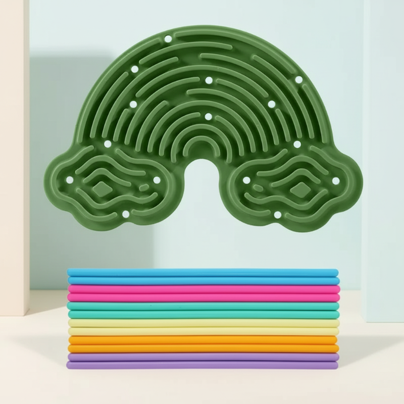 Playful & Plush – Silicone Busy Board