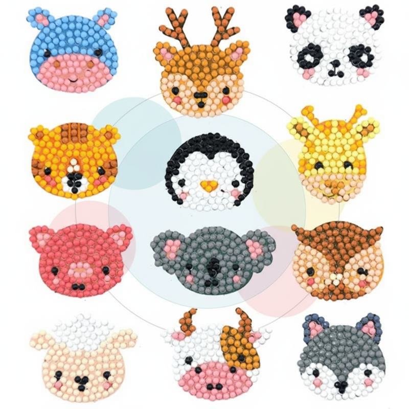 Shady & Shiny – Diamond Painting Stickers