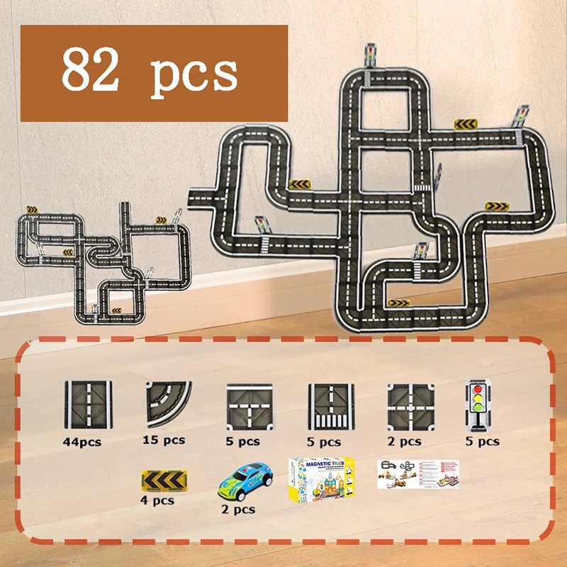 Innovative & Playful – Magnetic Tiles Car Set