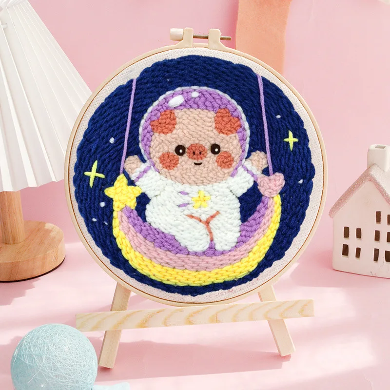 Soft & Innovative – DIY Punch Needle Home Decor Set