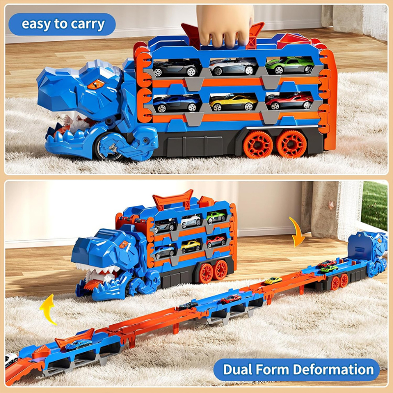 Cool & Play – Foldable Dino Transport Cart